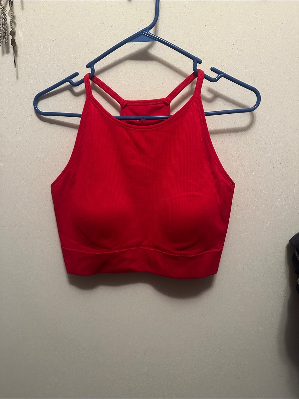 torrid Red High-Neck Seamless Sports Bralette